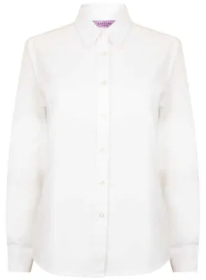 Image de Henbury - Chemise « classique » pour femmes à manches longues LT3102 (XS) (blanc)