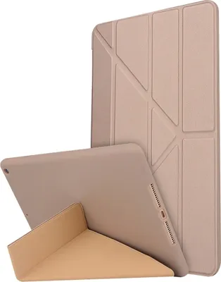 Produktbild von Mobigear Origami iPad 8 (2020) Hülle Klapphülle - Gold