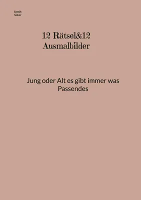 Produktbild von 12 Rätsel&12 Ausmalbilder