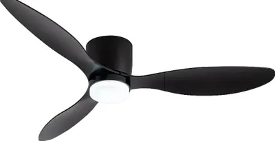 Produktbild von Deckenventilator, LED-Licht, Fernbedienung, Schwarz 42 Zoll