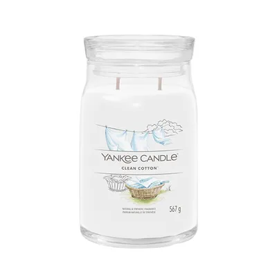 Zdjęcie produktu dla Yankee Candle Clean Bawełna 567 g