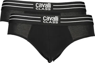 Image de Cavalli Class sous-vêtement pour homme en coton noir