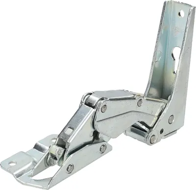 Produktbild von Záves chladničky Náhradný diel Záves dverí vhodný pre Bosch / Siemens 00481147 / 481147- Plochý záves pre dvere chladničky, ťahaný záves kompatibilný s Miele, Contructa, AEG - nahrádza