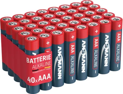 Obrázok produktu pre ANSMANN Alkalická batéria Micro AAA / LR03 40 kusov