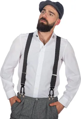 Zdjęcie produktu dla Dżentelmeńskie szelki w kratkę