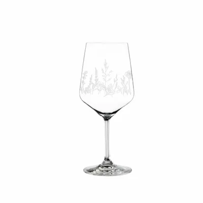 Immagine prodotto di Nachtmann Tattoo bicchiere da vino/spirito Botanical White, set di 2, bicchiere da vino, bicchiere da long drink, bicchiere di cristallo, 630 ml, 105722