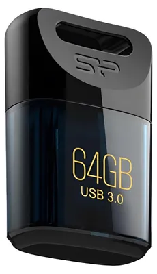 Produktbild von Silicon Power USB-Stick 64GB USB3.0 J06 Deep Blue