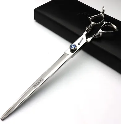 Produktbild von Professionelles Haarschneidemaschinen-Set (9 Zoll Flachschere) aus Edelstahl