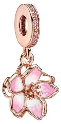 Produktbild von PANDORA MOMENTS Charm Kirschblüte rosévergoldet 780667C01