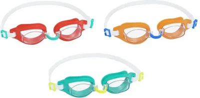 Image de Lunettes Bestway 21049, Aqua Burst Goggles, couleurs assorties, de natation, pour l'eau