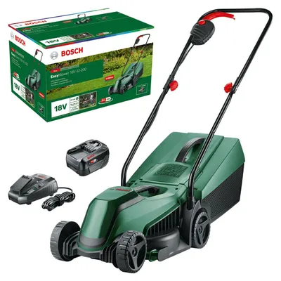 Obrázok produktu pre Bosch EasyMower 18V-32-200, Mechanická kosačka trávy, 200 m², 32 cm, 2 cm, 6 cm, Rotačné čepele
