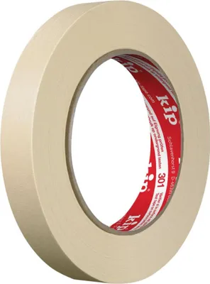 Productafbeelding van 1 pak (36 rollen) krepplint, kipproductie, fijn krepp, type Extra 301-24 - 50 meter x 24 mm