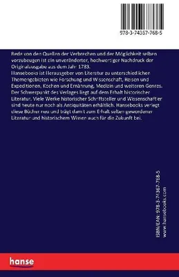 Produktbild von Rede von den Quellen der Verbrechen und der Möglichkeit selben vorzubeugen