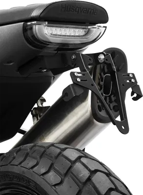 Produktbild von ZIEGER Basic Kennzeichenhalter kompatibel mit Husqvarna Svartpilen 801