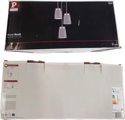 Zdjęcie produktu dla Paulmann 79627, 3 szt., E27, Złoto, Szary, Biały