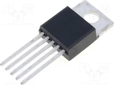 Obrázok produktu pre 1x Jednosmerný menič (DC/DC): 1,23 ÷ 37 V, napájanie: 4,75 ÷ 40 V, -5 °C, LM2575T-ADJG, regulátor napätia - D