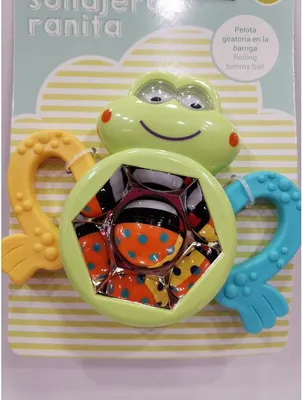 Produktbild von Toy Planet Froschrassel Grün Grün One Size
