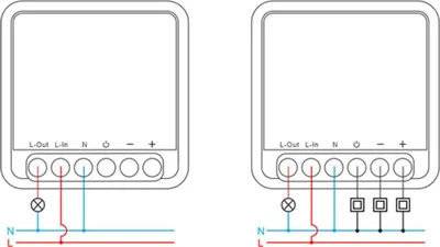 Zdjęcie produktu dla INF Inteligentny wyłącznik WiFi - Jednokierunkowy przełącznik WiFi z RF
