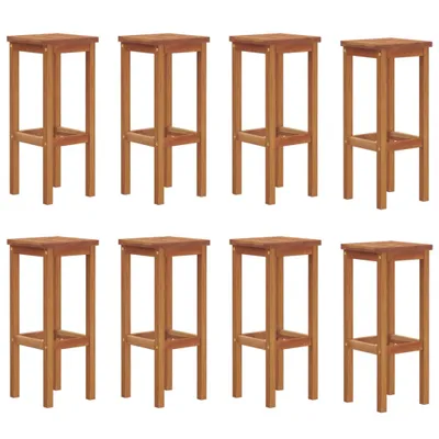 Produktbild von vidaXL Barhocker 8 Stk. Massivholz Akazie