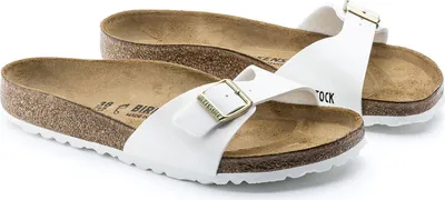 Produktbild von Birkenstock Madrid Patent White Größe EU 41 Schmal