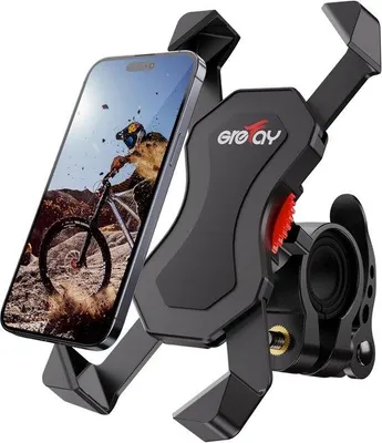 Zdjęcie produktu dla Uniwersalny uchwyt rowerowy i smartfonowy z 360 stopni rotacją telefonów komórkowych od 3,5 do 6,5 cm