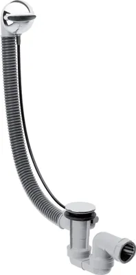 Immagine prodotto di hansgrohe Flexaplus Set completo per vasca e troppopieno 6/4 pollici cromato, 1 pz.
