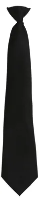 Image de Premier - Cravate « Colours Orginals Fashion » à clipser LT2703 (taille unique) (noir)