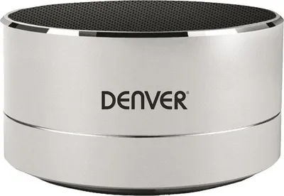 Image de DENVER Bluetooth-Lautsprecher 3W MicroSD Frspr Akku 2-3h RW:10m si BTS-32 SILBER