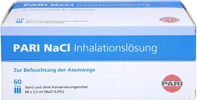 Produktbild von Pari Nacl Inhalationslösung Ampullen 60X2.5 ml