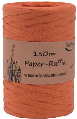 Obrázek produktu pro Goldina® 8094 0740 0150 Bast Raffia - 7 mm x 150 m, orange matt