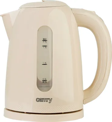 Produktbild von WASSERKOCHER Kunststoff 1,7L 2000 W TEEKOCHER mit Kalkfilter Beige