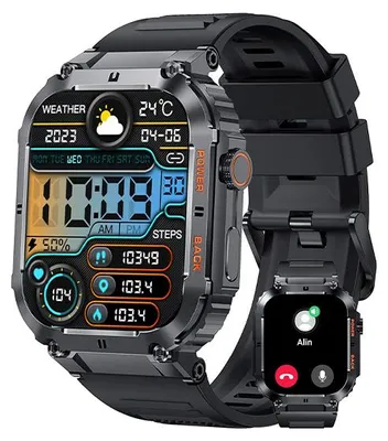 Smart inteligentné hodinky, kompas, výškomer, turistika - Strongwatch