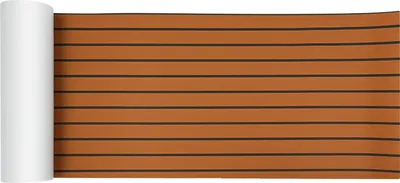 Obrázek produktu pro Námořní podložka, protiskluzová textura, vodotěsný design, hnědá