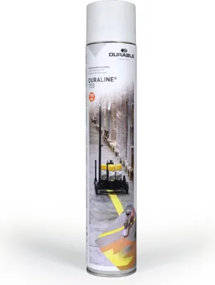 Immagine prodotto di DURABLE Vernice spray per segnaletica da pavimento DURALINE® 750, Bianco, 114002