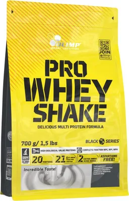 Zdjęcie produktu dla Koncentrat białka serwatkowego Pro Whey Shake Czekoladowy 0,7 kg
