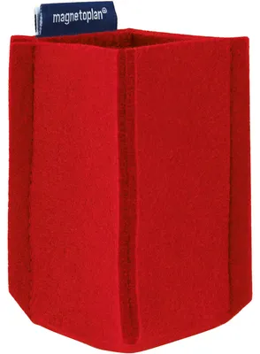 Produktbild von magnetoplan Stiftehalter magnetoTray small 1227606 rot