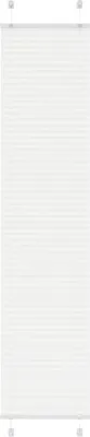Produktbild von Plissee Weiß 45x200 cm Stoffbreite 44,4 cm Polyester