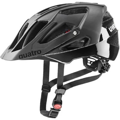 Produktbild von Schutzhelm Uvex Quatro CC schwarz matt größe 52-57 cm S41.0.026.0615