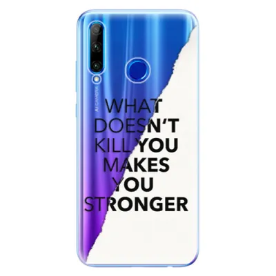 Obrázek produktu pro Silikonové pouzdro iSaprio - Makes You Stronger pro Honor 20 Lite