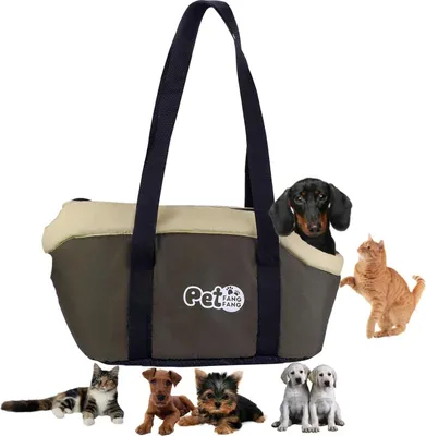Image de Sac de transport d'hiver réglable et respirant pour chiens et chats avec ceinture de sécurité