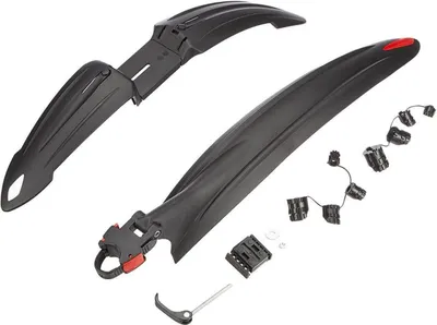 Immagine prodotto di FISCHER 85968 Set paraspruzzi per bicicletta FISCHER 26"-29" (66,04 - 73,66 cm)