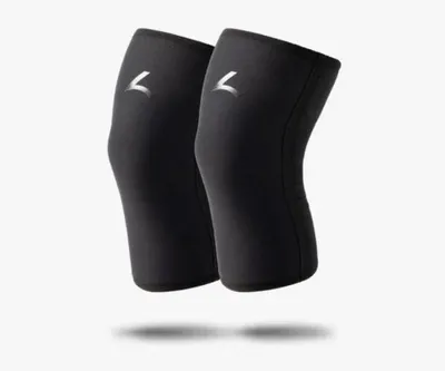Produktbild von Reeva Powerlifting Kniebandagen - Schwarz - M