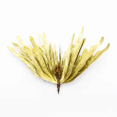 Produktbild von Künstliche Blume, goldfarben, 29 cm