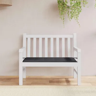 Produktbild von vidaXL Gartenbank-Auflage Schwarz 100x50x3 cm Oxford-Gewebe