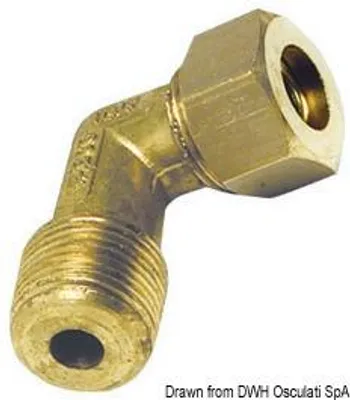Immagine prodotto di Attacco a pressione Tubo di rame diritto A 12 mm x 3/8" , 1 pezzo