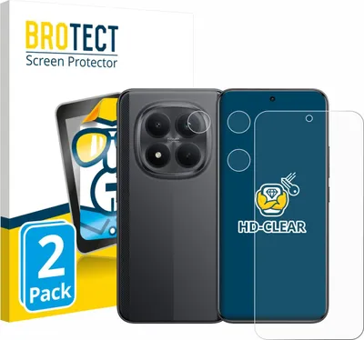 Produktbild von 2x Für Xiaomi Poco M8 Pro (Display+Kamera) Schutzfolie BROTECT Displayschutz Display Schutz Folie Klar Transparent