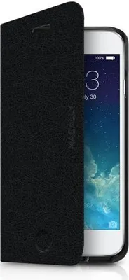 Produktbild von Macally SlimFolio, Klappetui fr iPhone 6/6s, Schwarz