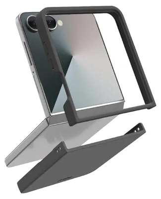 Image de SBS Coque en silicone avec intérieur en microfibre pour Samsung Z Flip 7