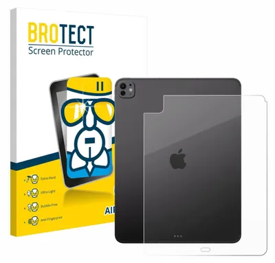 Produktbild von BROTECT Schutzglas für Apple iPad Pro 13" 2025 (Rückseite) Schutzfolie Panzer Folie Glas Display Schutz klar