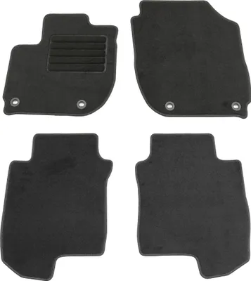 Produktbild von Fußmatten-Set für Honda HR-V II, 09/2015-08/2021, 4-teilig, Schwarz